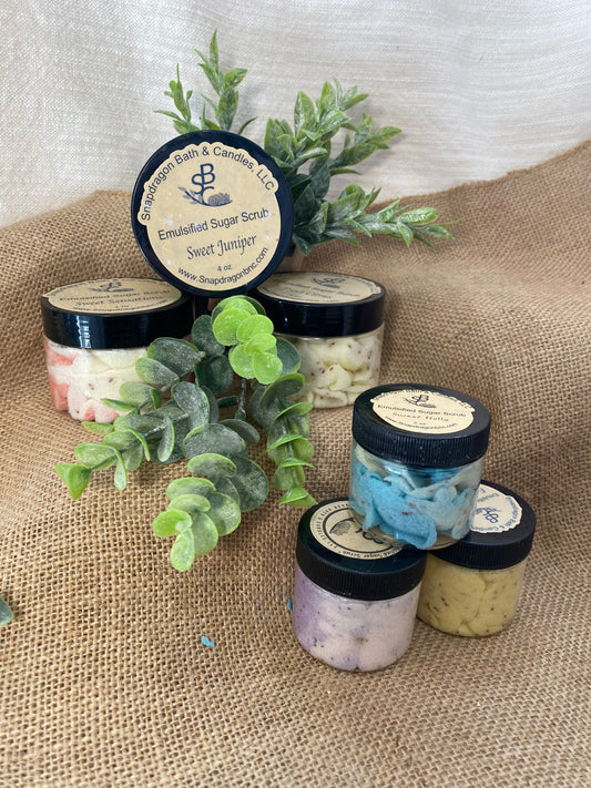 Emulisifed Sugar Scrub 2 oz