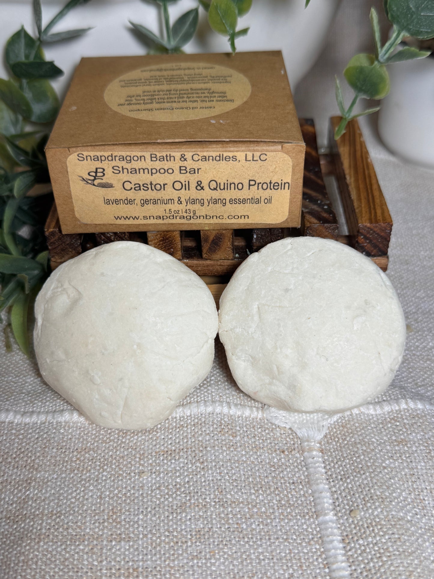 Shampoo Bar Castor Oil & Quino Protein