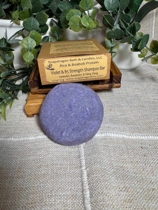 Violet & B5 Strength Shampoo Bar