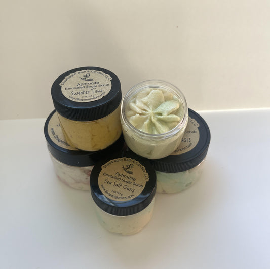 Emulisifed Sugar Scrub 4 oz